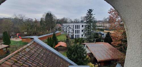 Blick vom Spitzboden - 