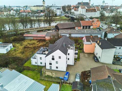 WHG Straubing Ansicht oben III - Etagenwohnung mit 102,90 m&sup2; in Straubing zum Kaufen