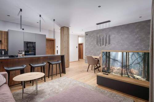 Wohn-und Esszimmer - 3 Zimmer Etagenwohnung in Bad Wiessee