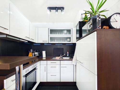Küche - Etagenwohnung mit 46,40 m&sup2; in Stuttgart zum Kaufen