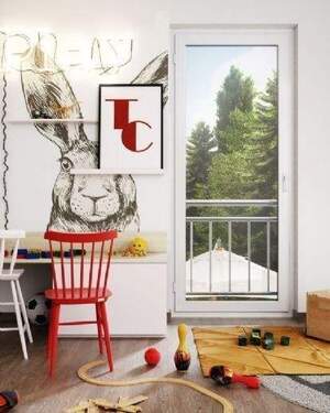 Inklusivausstattung Fenster Metalbrüstung - 