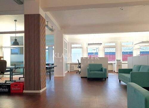 im Büro - 'Loft-Flair' Gesamtetage, geringe NK, Provisionsfrei, Glaselemente etc.