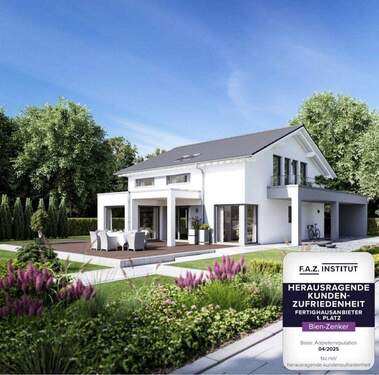 Herausragende Kundenzufriedenheit Fertighausanbieter 1. Platz Bien - Zenker - Doppelhaushälfte mit 197,00 m&sup2; in Norderstedt zum Kaufen