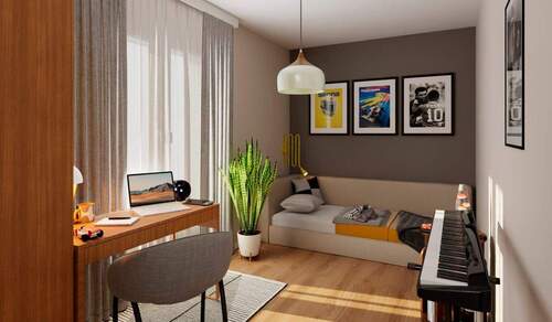 Ein schönes, helles Kinderzimmer - 3 Zimmer Etagenwohnung zum Kaufen in Hasloh