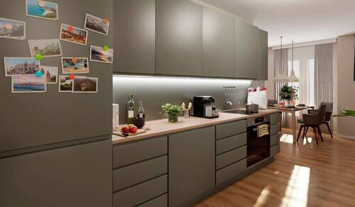 Die offene Wohnküche bietet Ihren Kochkünsten frei - 