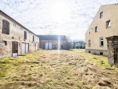 Hof - Havel-Idylle: 2.126 m² Bauland & 2 Familienhaus, Scheune, Nebengelass - Gestalten nach Wunsch