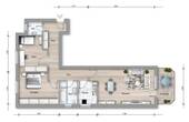 Grundriss Wohnung: Alle Aufmaße, Angaben und Details ohne Gewähr. - 3 Zimmer Mehrfamilienhaus, Wohnhaus zur Miete in Eutin