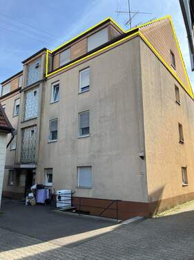 2 Außenansicht - 3 Zimmer Etagenwohnung zum Kaufen in Gingen an der Fils