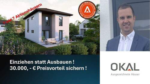 Bild 1 - AKTION !! Ihr Traumhaus - gebaut auf Ihrem Grundstück oder mit unserem Grundstücksservice - EINZUGSFERTIG
