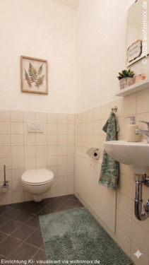 Gäste-WC (Deko KI-visualisiert!) - 