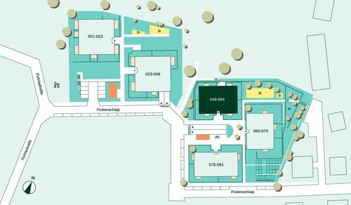 Lage der Eigentumswohnung im Quartier - 