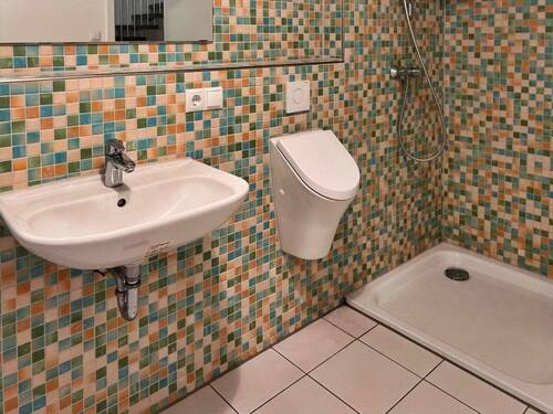 Dusche in der Waschküche - 