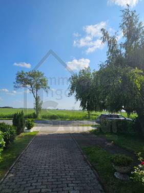 Ausblick von der Auffahrt - 