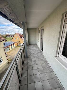 Balkon - 3 Zimmer Etagenwohnung in Rot am See