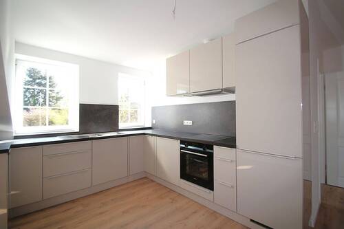Die voll ausgestattete Einbauküche - 3 Zimmer Etagenwohnung in Malente