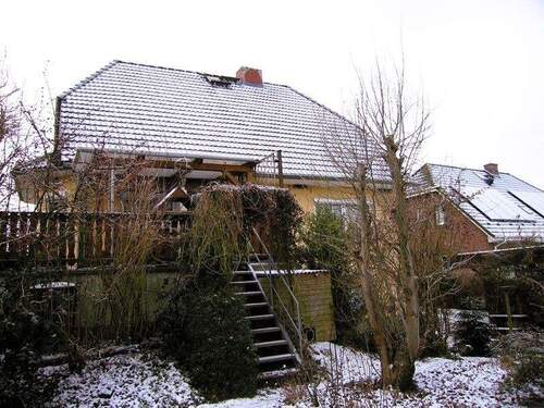 Zugang Terrasse - Einfamilienhaus mit 168,00 m&sup2; in Neverin zum Kaufen