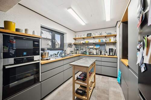 Die Küche im Erdgeschoss - 