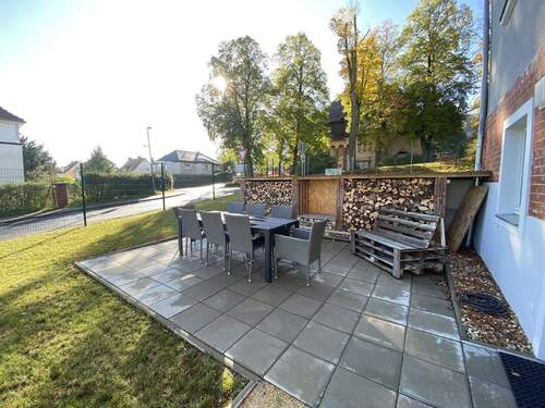 Außenterrasse zum Partykeller - 