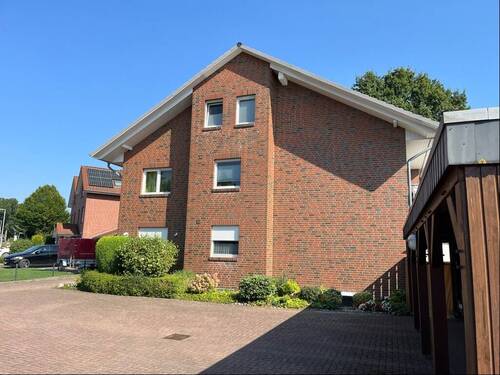 Ansicht West - Mehrfamilienhaus, Wohnhaus in Schneverdingen