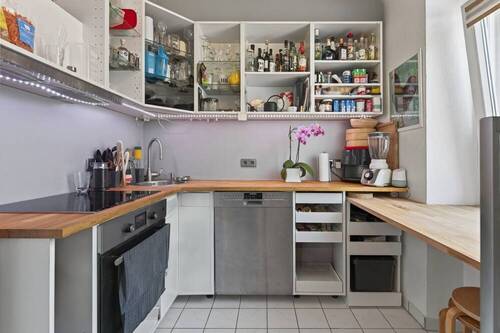 Küche, vermietete Wohnung - 