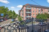 Balkonausblick - Etagenwohnung mit 159,90 m² in Karlsruhe zum Kaufen