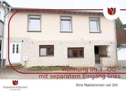 Wohnung mit separatem Eingang - 1. OG - Eigentumswohnung mit Stellplatz in SG-MITTE – Nähe Zentrum –