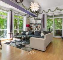 Hohe Decken, Bodentiefe Fenster, LOFT FEELING mit Terrasse & Ausblick - Bad Urach