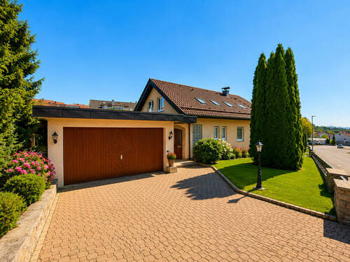 Haus Einfahrt - 1 Zimmer Einfamilienhaus zum Kaufen in Balingen