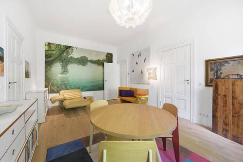 Wohnzimmer - 2 Zimmer Etagenwohnung in Berlin