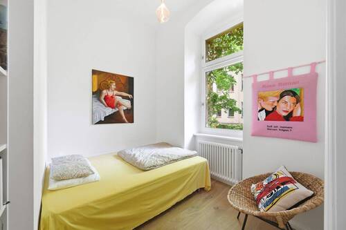 Schlafzimmer - Etagenwohnung mit 49,00 m&sup2; in Berlin zum Kaufen