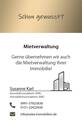 Mietverwaltung - 