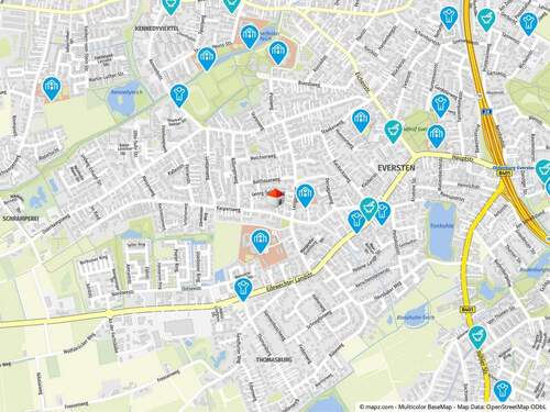 Geolyzer Kartenausschnitt - 