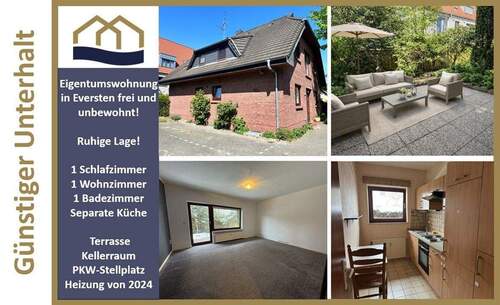 Titelbild - Gut gepflegt und flexibel zu nutzen: Freie 2-Zimmer Eigentumswohnung in zentraler Lage von Eversten