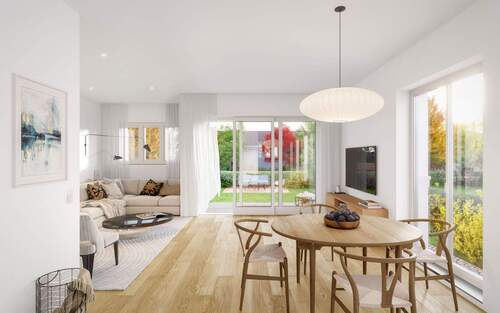 Innenraumperspektive - 5 Zimmer Einfamilienhaus zum Kaufen in Leipzig