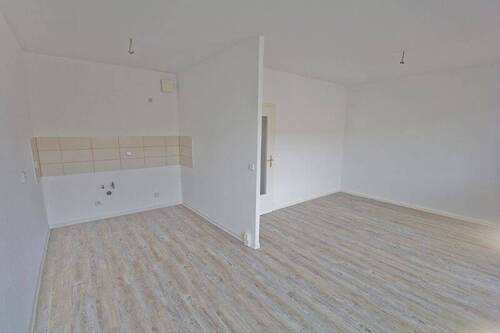 Küche / Wohnbereich - Etagenwohnung mit 56,20 m&sup2; in Halle (Saale) zur Miete