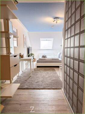 Blick in die Wohnung - 1 Zimmer Etagenwohnung in St. Peter-Ording