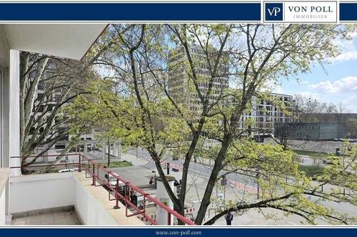 TB_Aussicht - Erstbezug nach Sanierung: helle 3-ZKB-Wohnung im 2. OG mit Balkon & Aufzug - Mannheim Oststadt