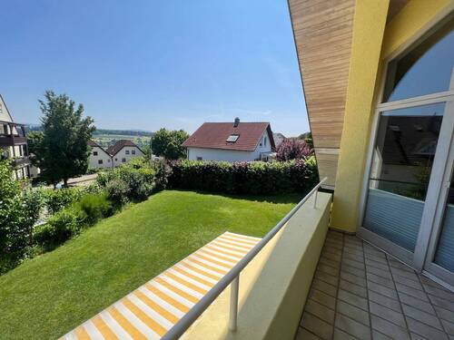 OG: Balkonblick in den Garten - 