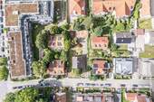 Vogelperspektive - Grundstück in München