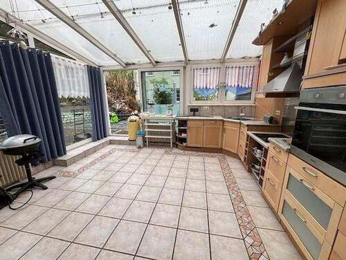 Wintergarten mit Küche - Das perfekte Generationenhaus Am Wasserturm - Geistenbeck