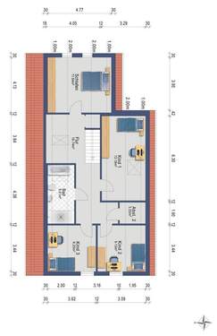 Dachgeschoss (Darstellung und Maßangaben sind ohne Gewähr) - 