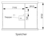 Grundriss Speicher - 