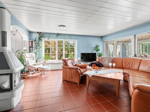 Wohnbereich mit Kamin - 