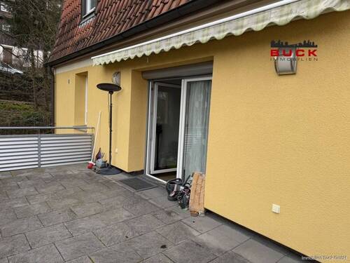 Terrasse - 7 Zimmer Einfamilienhaus zum Kaufen in Geislingen an der Steige