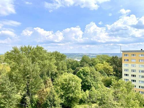 Ausblick - 3 Zimmer Etagenwohnung zur Miete in Chemnitz