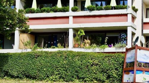 Nahaufnahme Doppelbalkon/Loggia - 