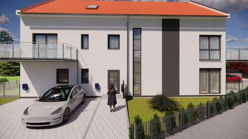 Haus Straße.jpg - Terrassenwohnung mit 38,50 m² in Lauf an der Pegnitz zum Kaufen