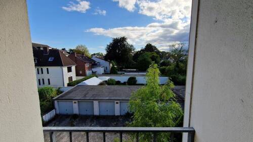 Blick vom Balkon - 