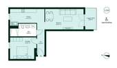 Grundriss der Eigentumswohnung WE163. - 