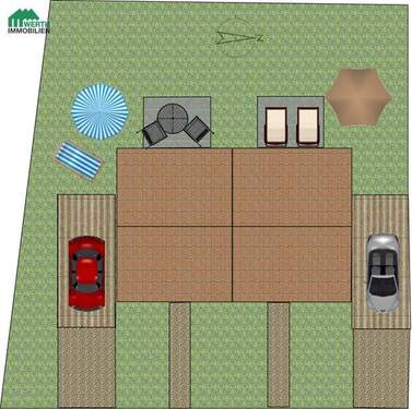 Lageplan - 5 Zimmer Doppelhaushälfte in Oster-Ohrstedt
